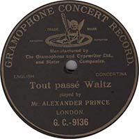 Gramophone Concert Record G C-9136
